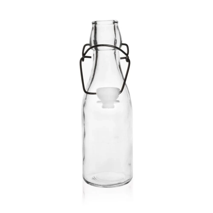 Butelka z klipsem szklana 290 ml