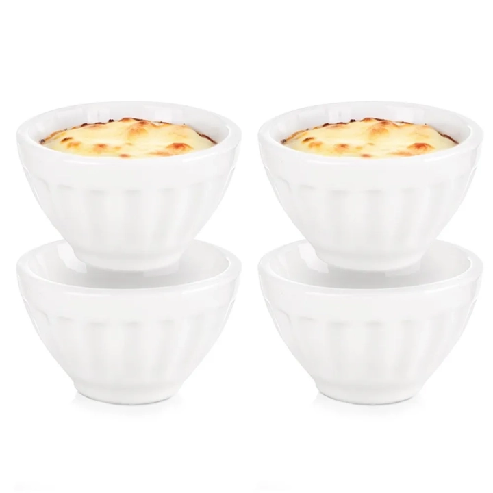 Miseczki na przekąski porcelanowe 6 cm, 40 ml 4 szt.