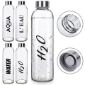 Butelka na wodę szklana 700 ml