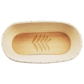 Koszyk do wyrastania ciasta na chleb rattanowy 1,5 kg / 32x15x9 cm