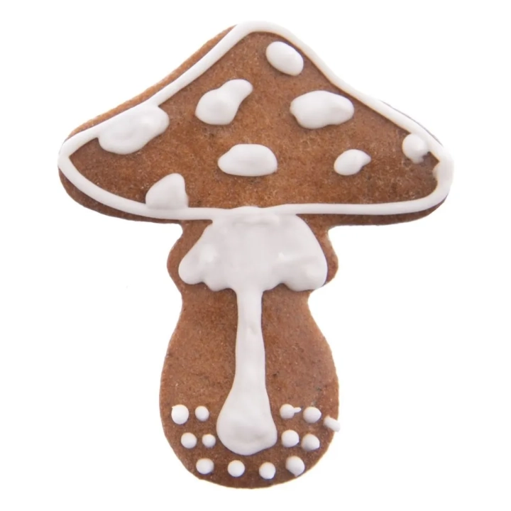 Wykrawacz do ciastek stalowy muchomor 6 cm