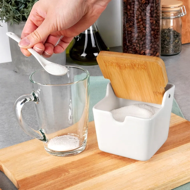Cukierniczka ceramiczna biała 250 ml