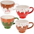 Kubki ceramiczne 420 ml 4 szt.