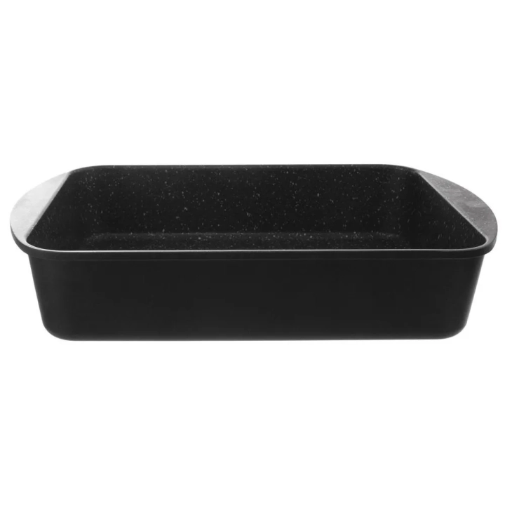 Brytfanna granitowa z pokrywką prostokątna GRANDE 4,4 l, 35x22,5 cm