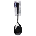 Łyżka do sałaty stalowa czarna BLACK 25 cm