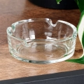 Popielniczka szklana 8 cm 2 szt.