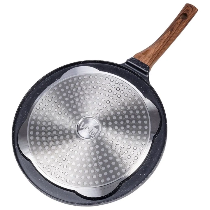 Patelnia do jajek granitowa 4 otwory BLACK&WOOD 26 cm
