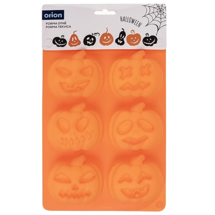 Forma do ciastek muffinek silikonowa Halloween 25x18x3 cm