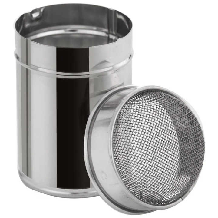 Pojemnik z sitkiem do cukru pudru i cynamonu 180 ml