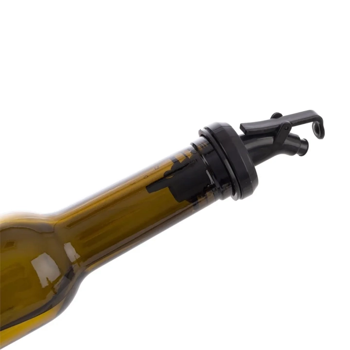 Butelka na oliwę i ocet szklana z dozownikiem 380 ml