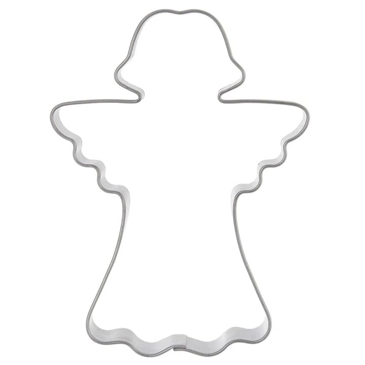 Wykrawacz do ciastek stalowy anioł 8 cm