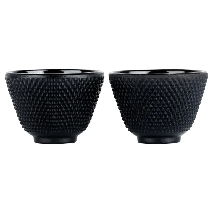 Czarki do herbaty żeliwne emaliowane CAST LINE 60 ml 2 szt.