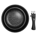 Patelnia granitowa GRANDE 20 / 26 cm 3 el.