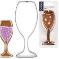 Wykrawacz do ciastek stalowy kieliszek 10,5 cm