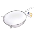 Sitko kuchenne stalowe z uchwytem 24,5 cm