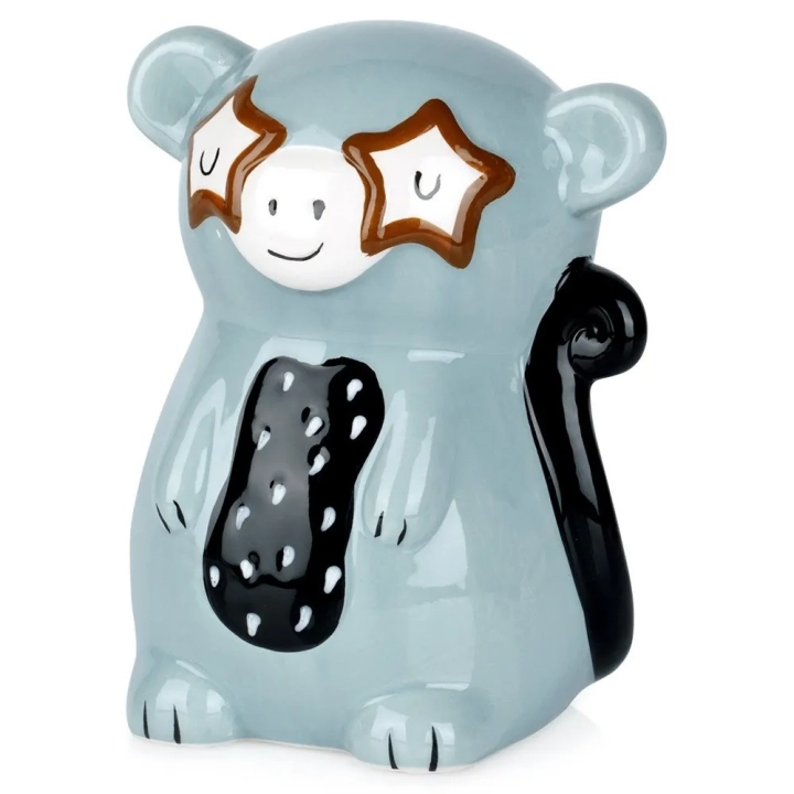 Skarbonka ceramiczna małpka
