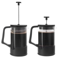 Zaparzacz tłokowy do kawy i herbaty szklany BLACK 650 ml