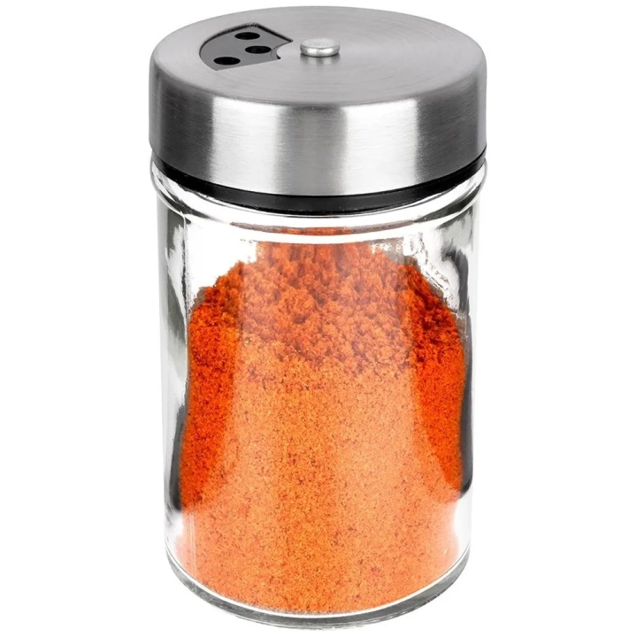 Pojemnik na przyprawy z sitkiem szklany 100 ml