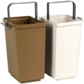 Kosz do segregacji odpadów plastikowy 2x10 l