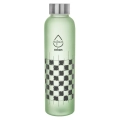Butelka na wodę szklana zielona 600 ml