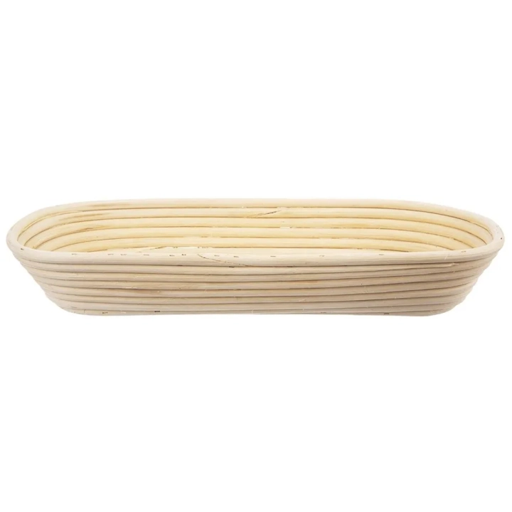Koszyk do wyrastania ciasta na chleb rattanowy 1,5 kg / 43x16x7 cm