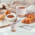 Kubek do espresso ceramiczny biały 90 ml