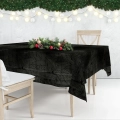 Obrus plamoodporny ciemnozielony 220x150 cm