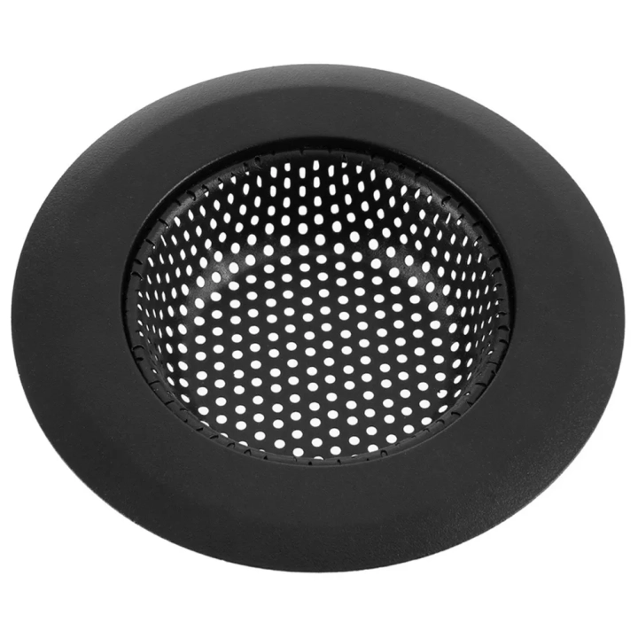 Sitko do zlewu stalowe czarne 11,5 cm