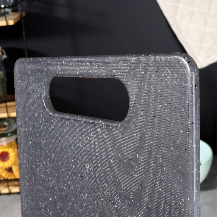 Deska do krojenia plastikowa szara 24x15 cm