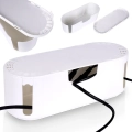 Pojemnik na kable biały