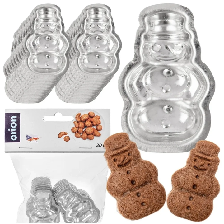 Foremka do ciastek stalowa 20 szt.