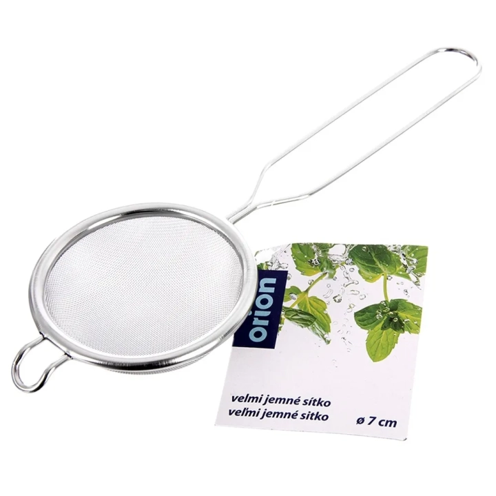 Sitko kuchenne stalowe z uchwytem 7 cm