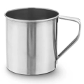 Kubek turystyczny stalowy 600 ml