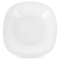 Talerz obiadowy głęboki szklany LUNA 21 cm, 500 ml