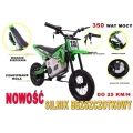 REWELACYJNY MOTOR CROSSOWY SPEED POMPOWANE KOŁA, STALOWA RAMA 36V/A9901