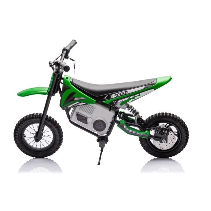 REWELACYJNY MOTOR CROSSOWY SPEED POMPOWANE KOŁA, STALOWA RAMA 36V/A9901