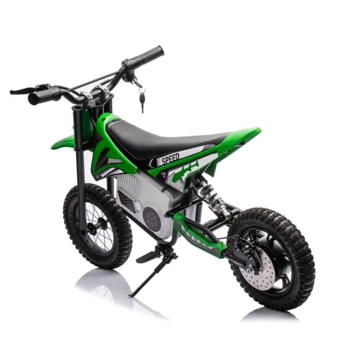 REWELACYJNY MOTOR CROSSOWY SPEED POMPOWANE KOŁA, STALOWA RAMA 36V/A9901