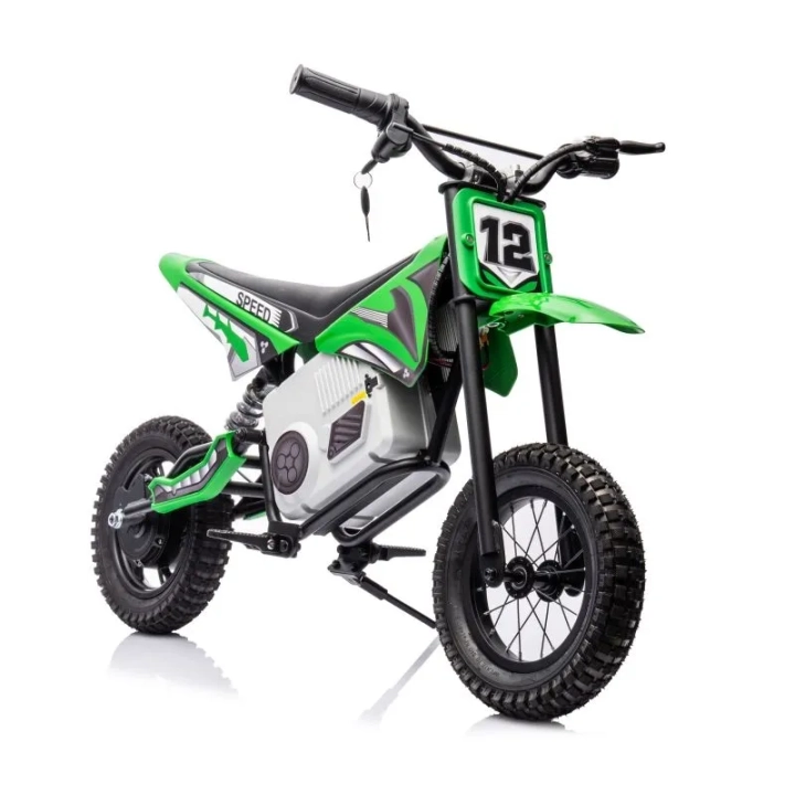 REWELACYJNY MOTOR CROSSOWY SPEED POMPOWANE KOŁA, STALOWA RAMA 36V/A9901
