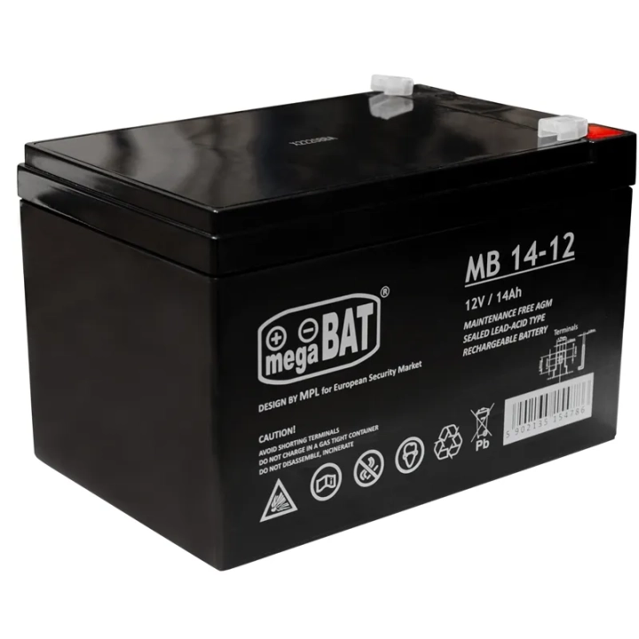 AKUMULATOR AGM-12V-14AH-MB-14-12