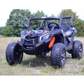MEGA BUGGY SXS DLA 2 DZIECI 2X120W, SUPER MOC, PRZESUWANE SIEDZENIE, WALIZKA/BBH028