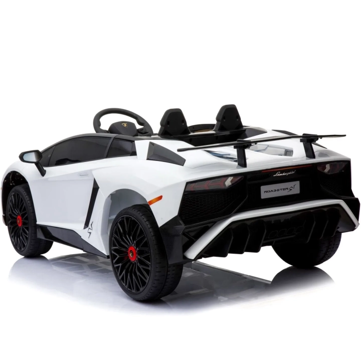 ORYGINALNE LAMBORGHINI AVENTADOR PEŁNA OPCJA, MIĘKKIE KOŁA, MIĘKKIE SIEDZENIE/BDM0913