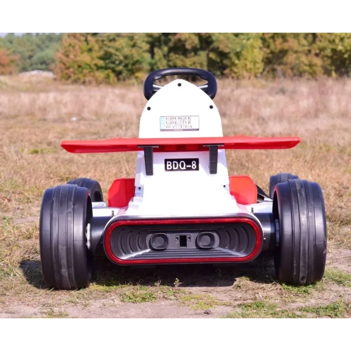 SZYBKI GOKART FANCY NA AKUMULATOR 12V, REGULOWANA - ROZSUWANA RAMA, SUPER ZABAWA\BDQ-8