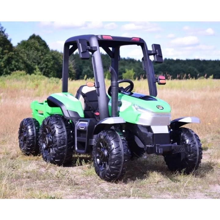 OLBRZYMI TRAKTOR Z PRZYCZEPĄ ,24V, 4X4 JAKOŚĆ/BLT206