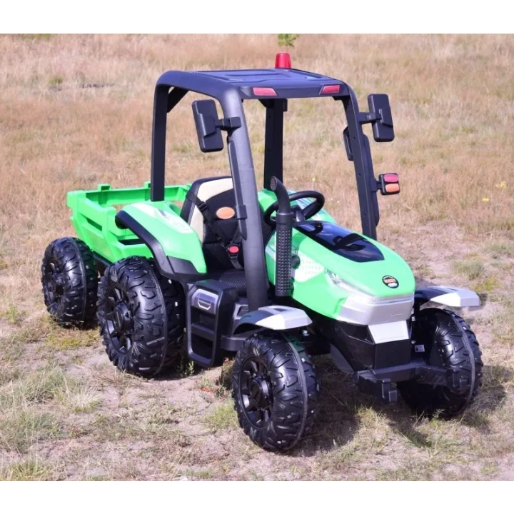 OLBRZYMI TRAKTOR Z PRZYCZEPĄ ,24V, 4X4 JAKOŚĆ/BLT206