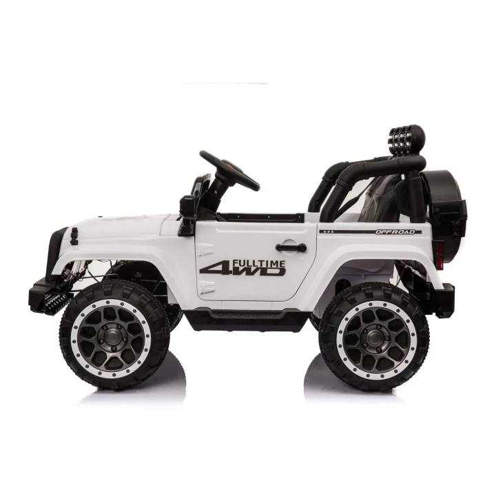 MEGA JEEP FULLTIME, NAPĘD 4X4, 1X12V ,WOLNY START/ MIĘKKIE KOŁA, FUNKCJA BUJANIAEXCLUSIVE/7588