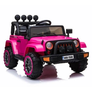 MEGA JEEP FULLTIME, NAPĘD 4X4, 1X12V ,WOLNY START/ MIĘKKIE KOŁA, FUNKCJA BUJANIAEXCLUSIVE/7588