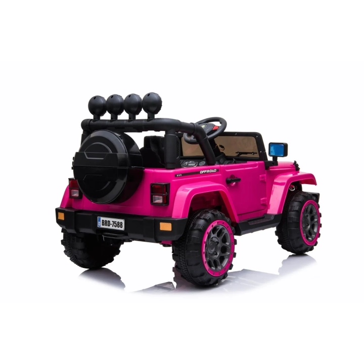 MEGA JEEP FULLTIME, NAPĘD 4X4, 1X12V ,WOLNY START/ MIĘKKIE KOŁA, FUNKCJA BUJANIAEXCLUSIVE/7588