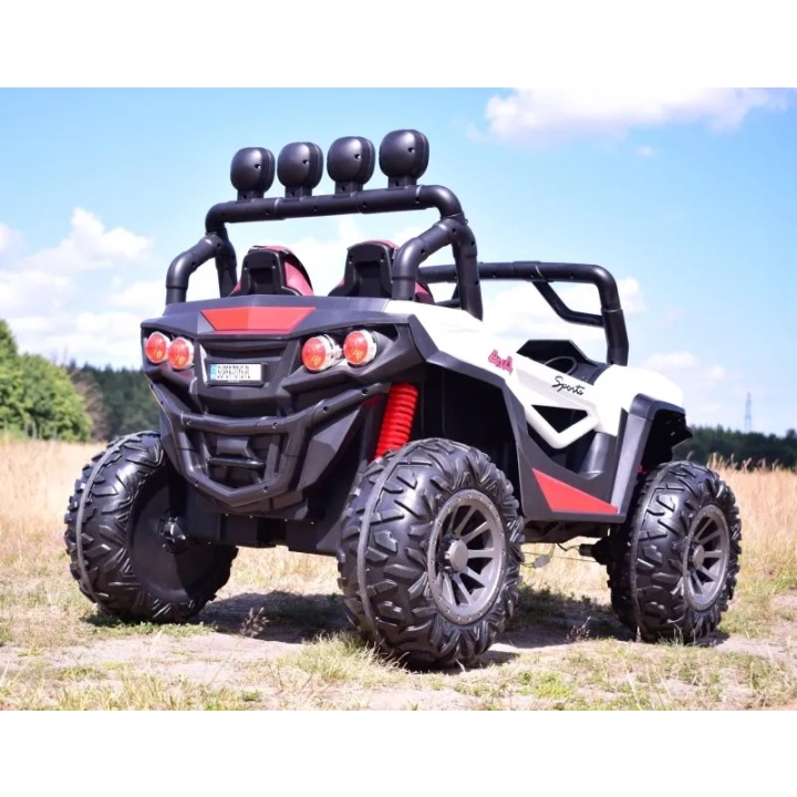 MEGA AUTO BUGGY SPORTS 4X4 , METALOWE AMORTYZATORY, FUNKCJA BUJANIA, PODŚWIETLANA MASKA. LICZNIKI, FULL OPCJA /CL908