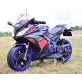 MEGA MOTOR ŚCIGACZ STRONG 2 EXCLUSIVE, ŚWIECĄCE KOŁA, GAZ W MANETCE, HAMULEC/DLS07
