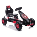 DUŻY GOKART NA PEDAŁY SUPER POWER 5, POMPOWANE KOŁA/G18